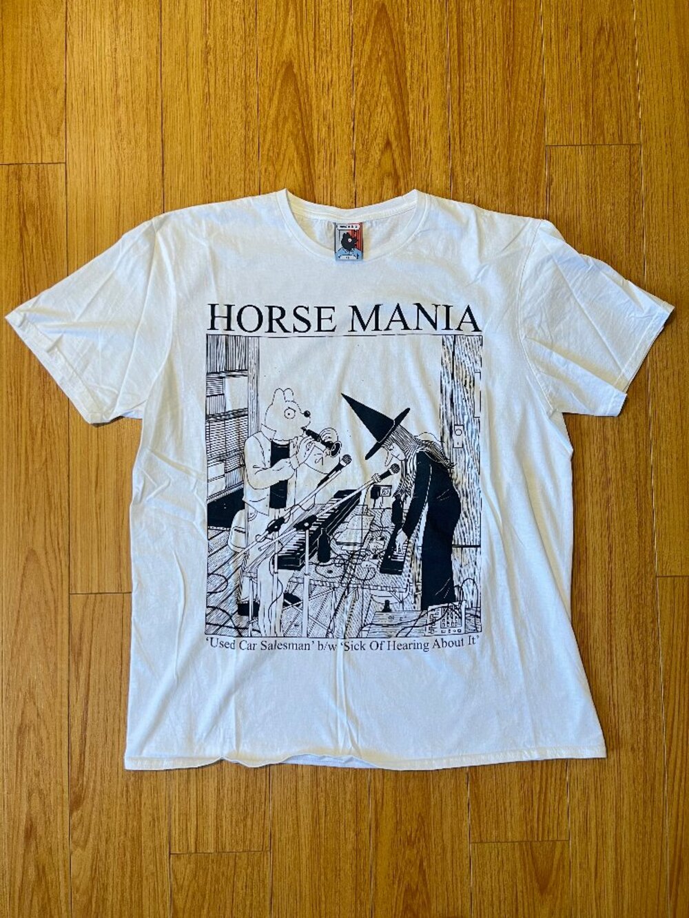 Simon Hanselmann Megg Mogg and Owl "Horse Mania" Tour T-shirt XL